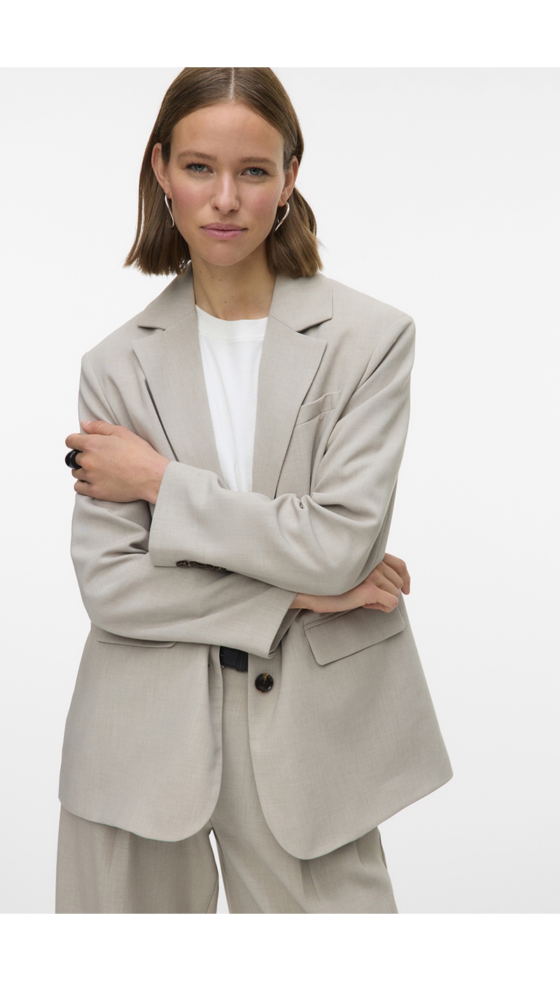 VERO MODA SILVER MINK VESTES SUR MESURE