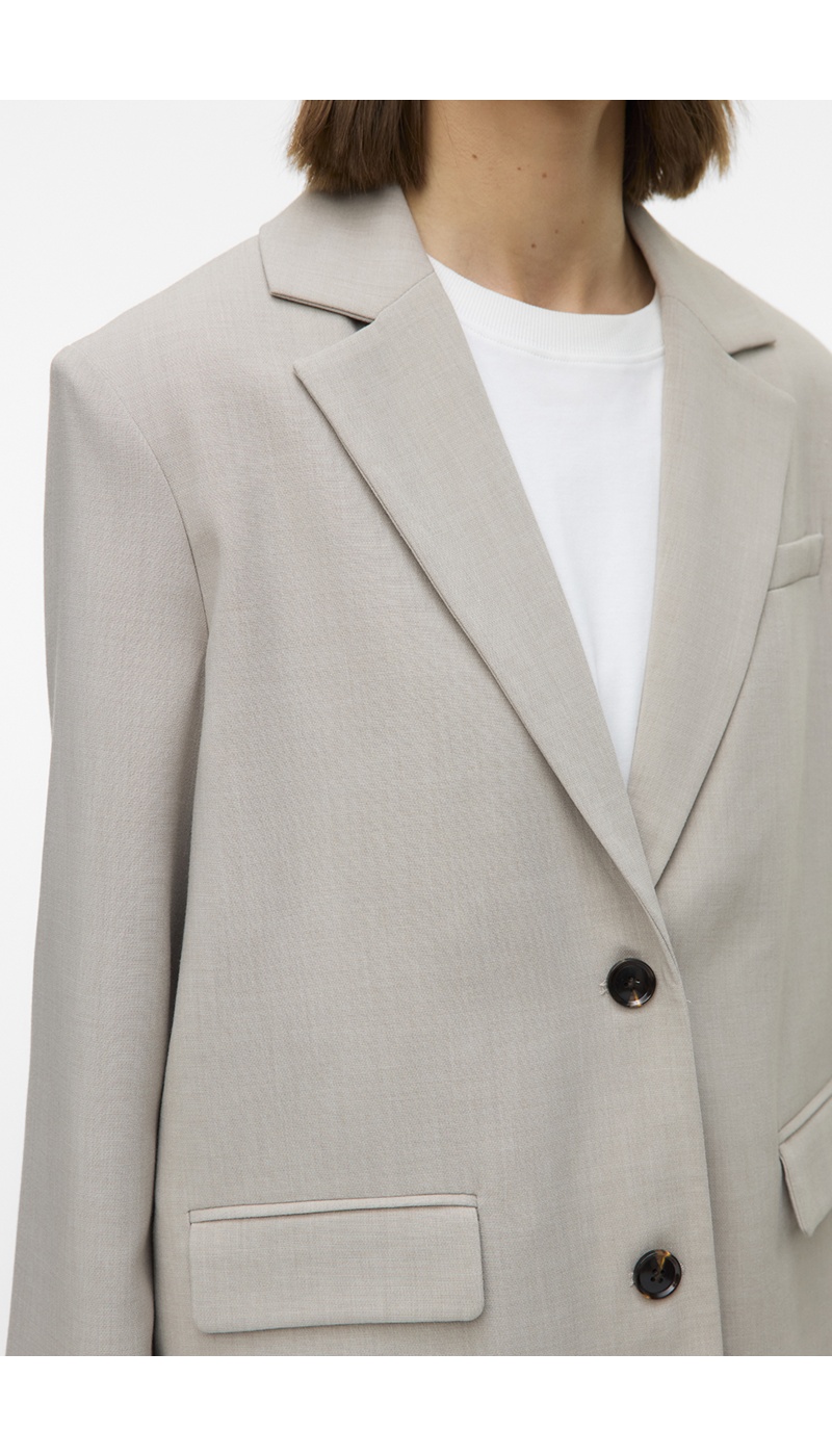 VERO MODA SILVER MINK VESTES SUR MESURE