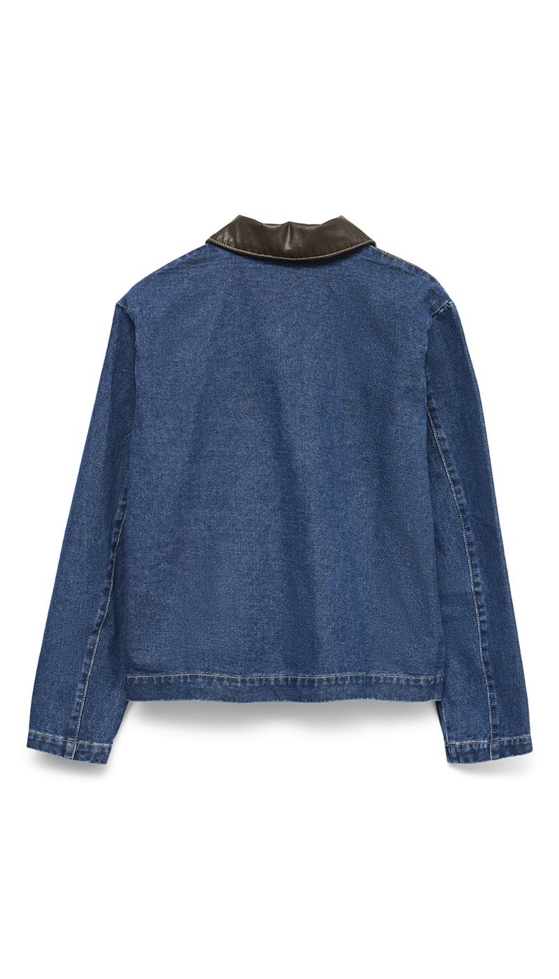 Veste Jean Marron VMALINE