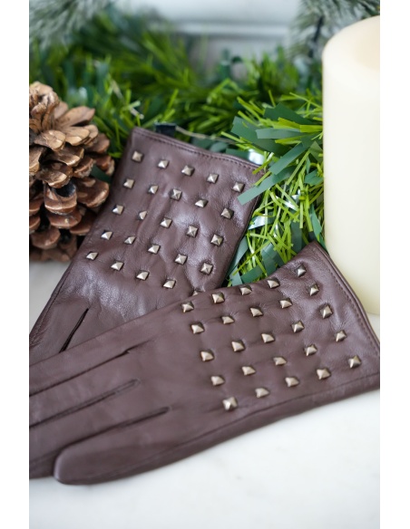 sarl lifa CLOUT MARRON GANTS