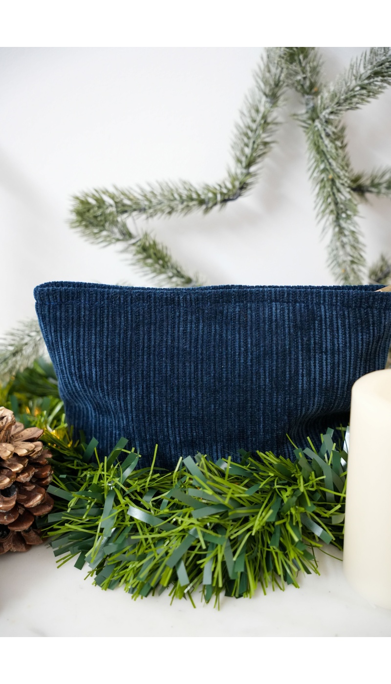 Pochette Velours Marine BOUM