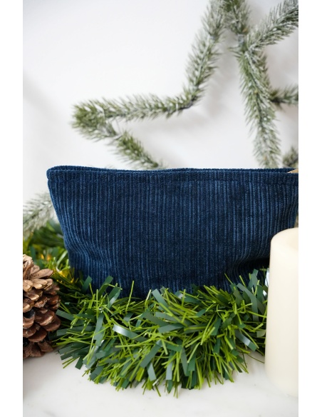 Pochette Velours Marine BOUM