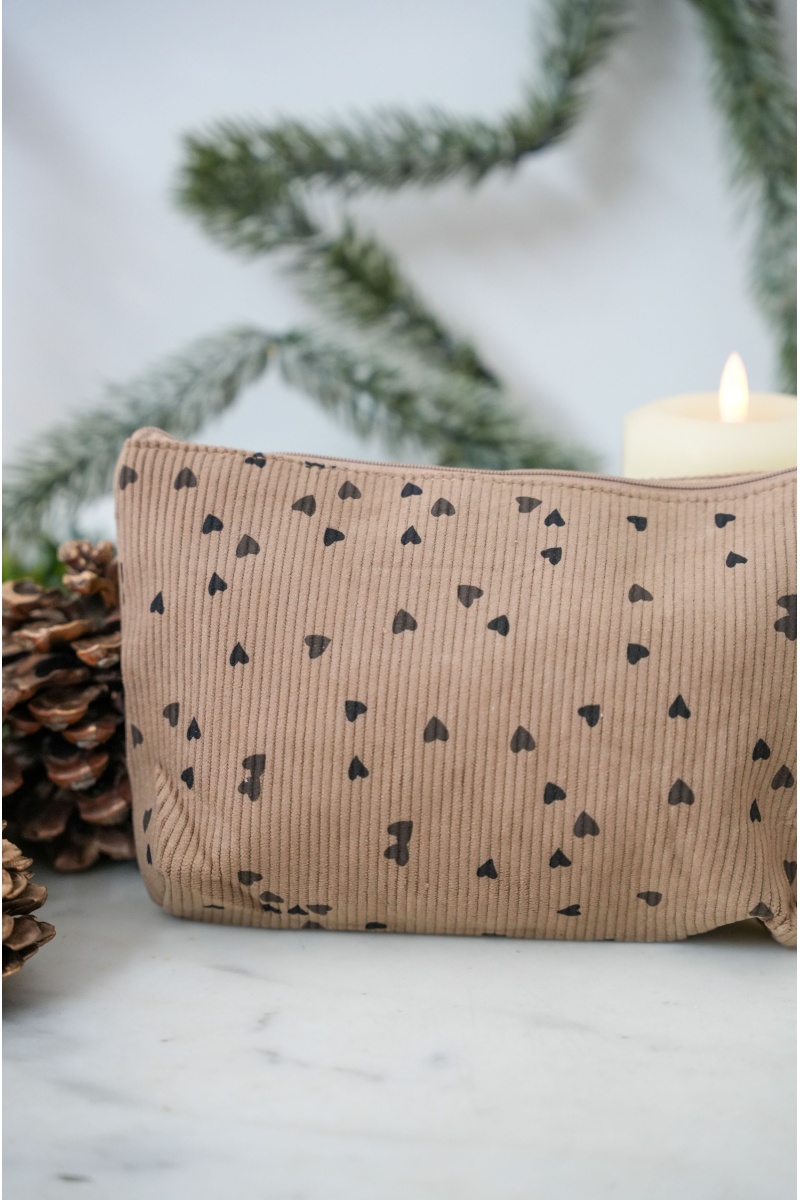 Pochette Coeur Beige ALDARA 2