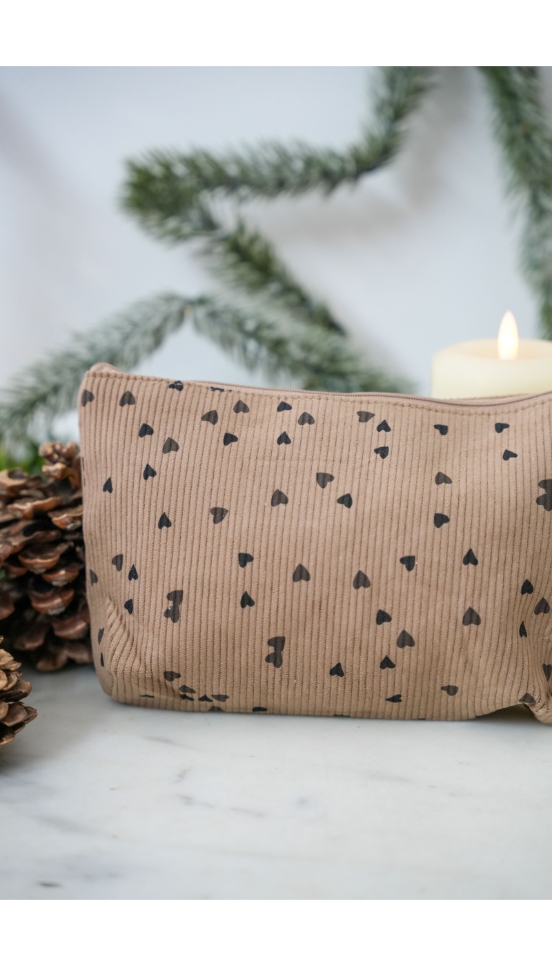 nouven modo COEUR BEIGE POCHETTE