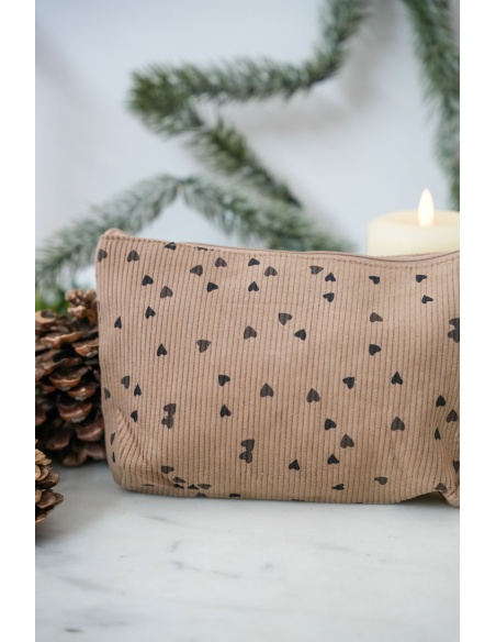 nouven modo COEUR BEIGE POCHETTE