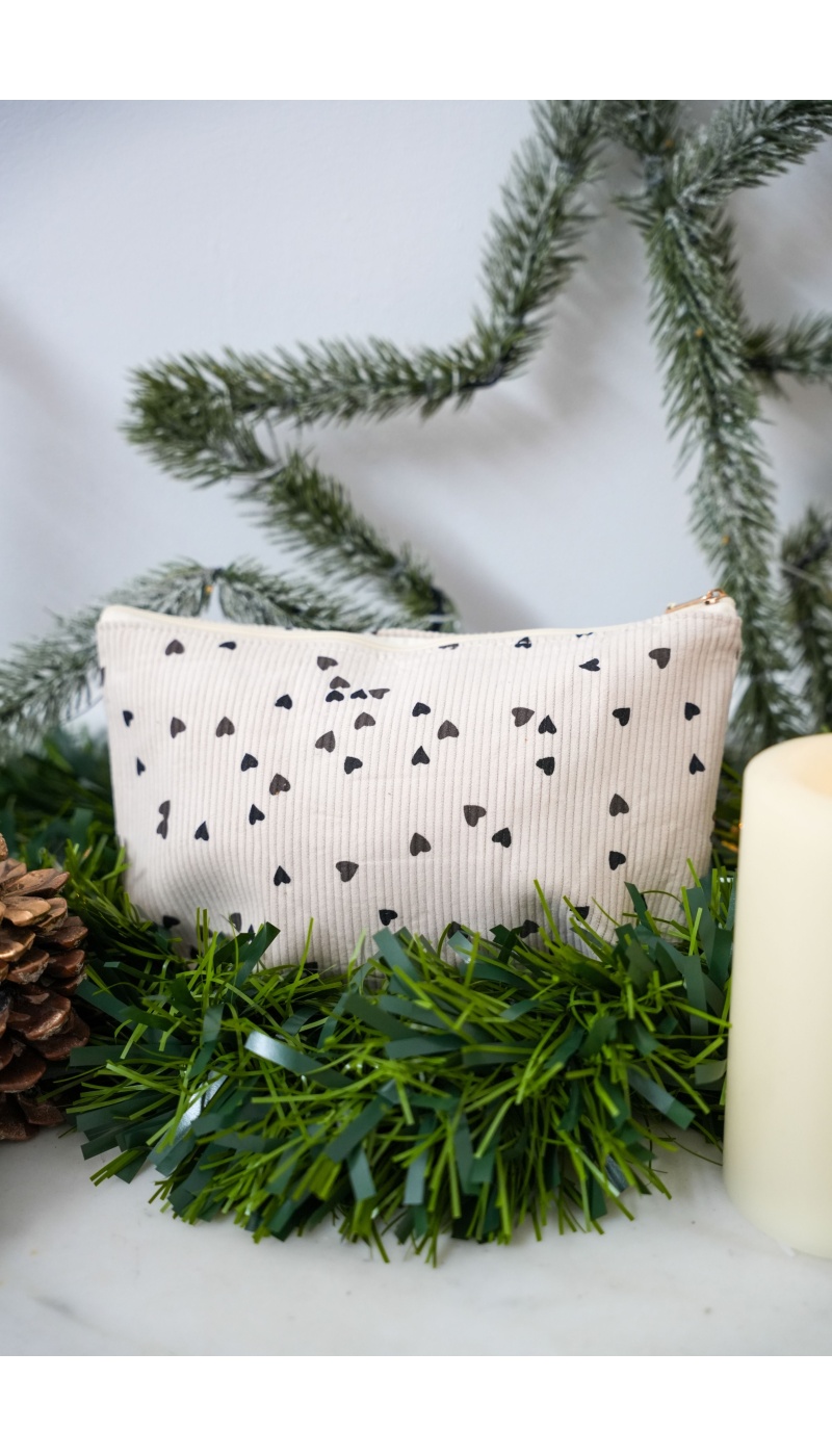 nouven modo COEUR ECRU POCHETTE