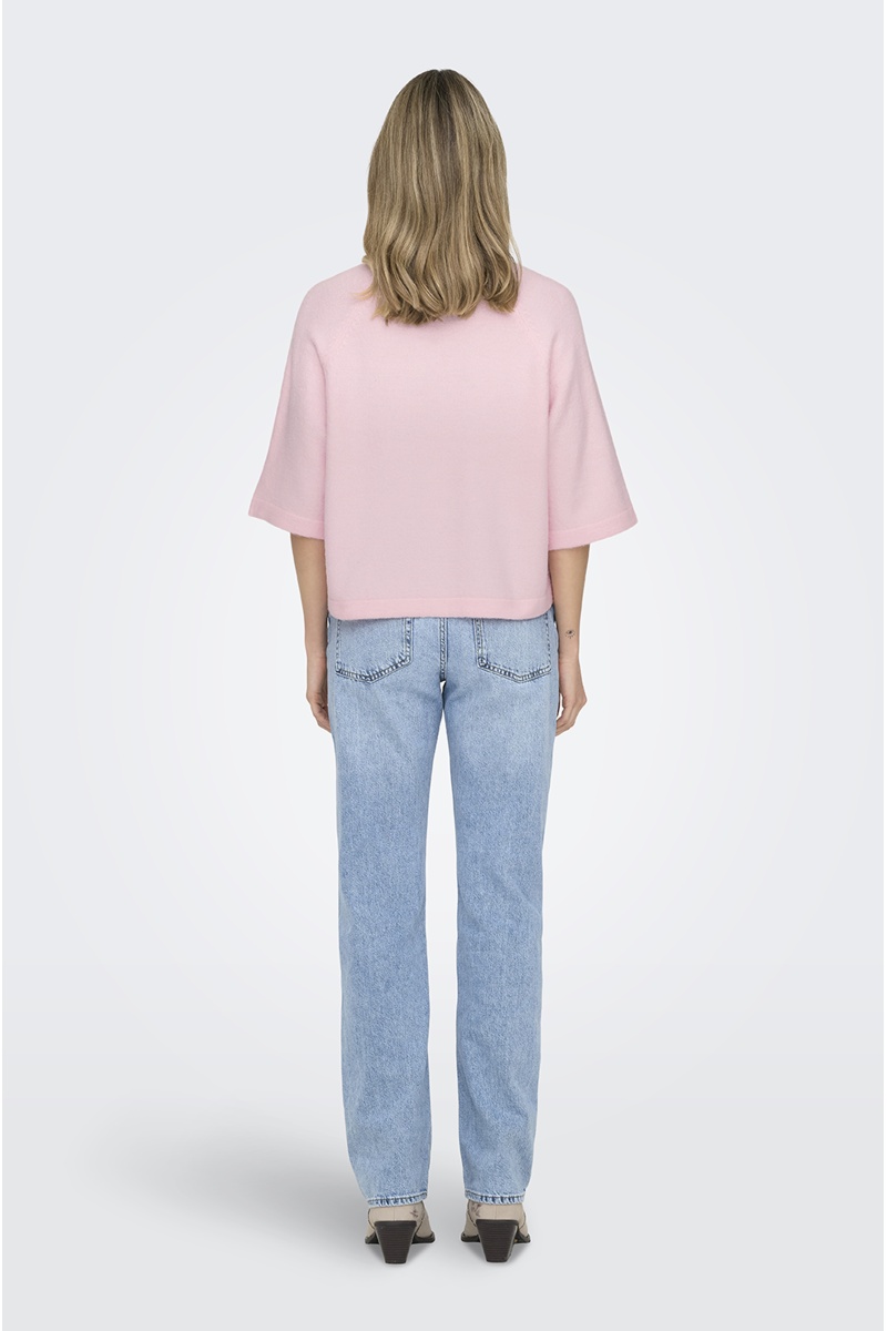 Pull Maille Rose ONLSIMONI 2