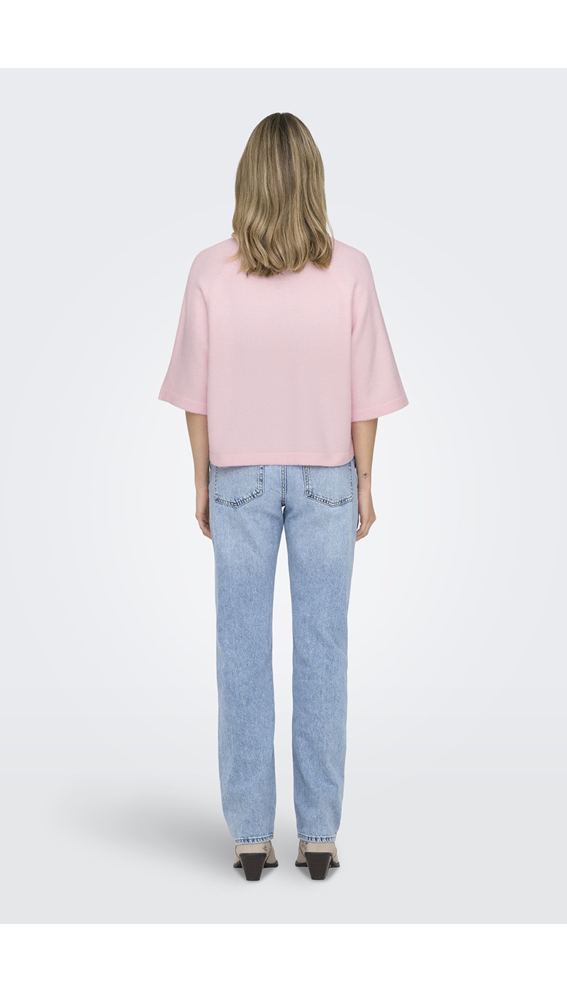 Pull Maille Rose ONLSIMONI