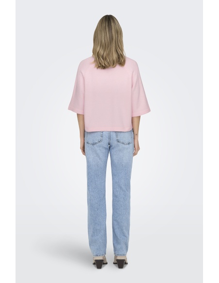 Pull Maille Rose ONLSIMONI
