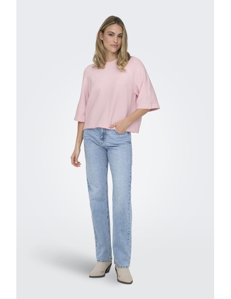 Pull Maille Rose ONLSIMONI