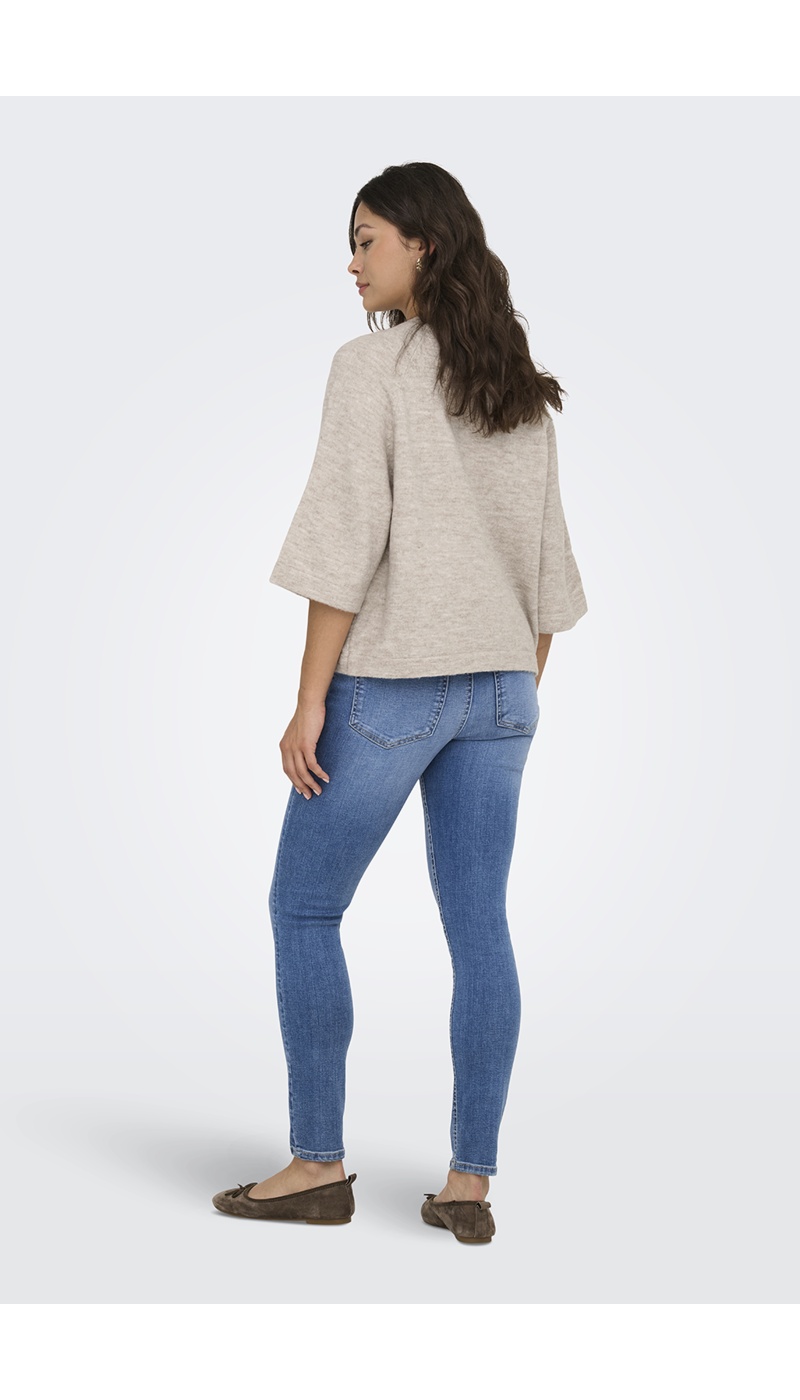 Pull Maille Beige ONLSIMONI