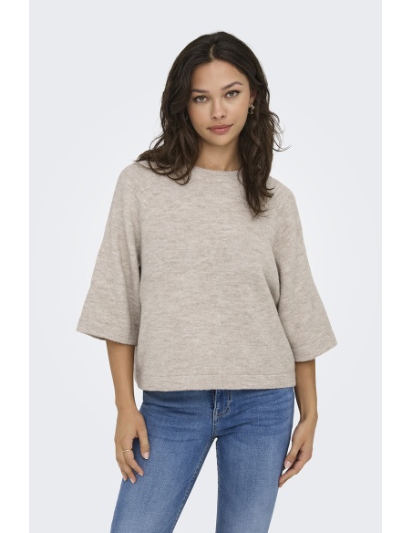 Pull Maille Beige ONLSIMONI