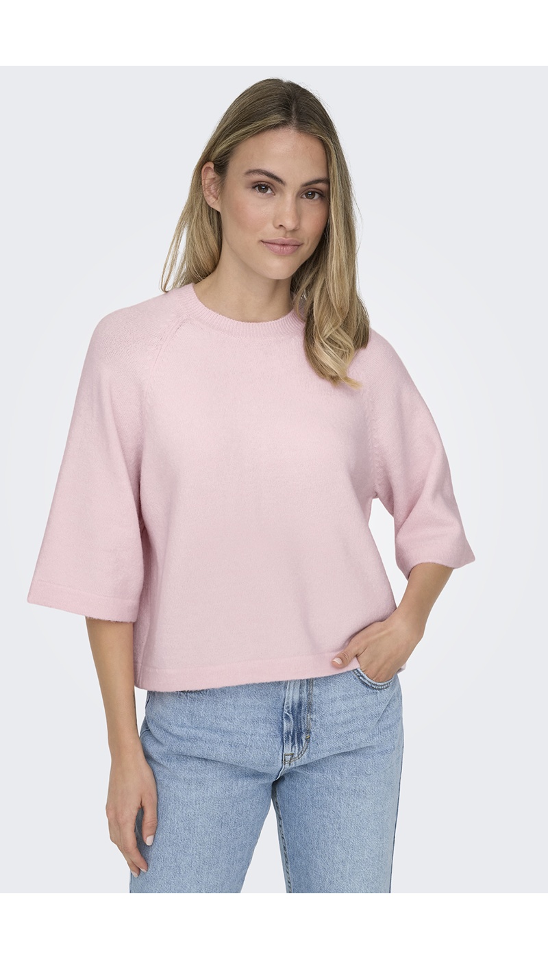 Pull Maille Rose ONLSIMONI