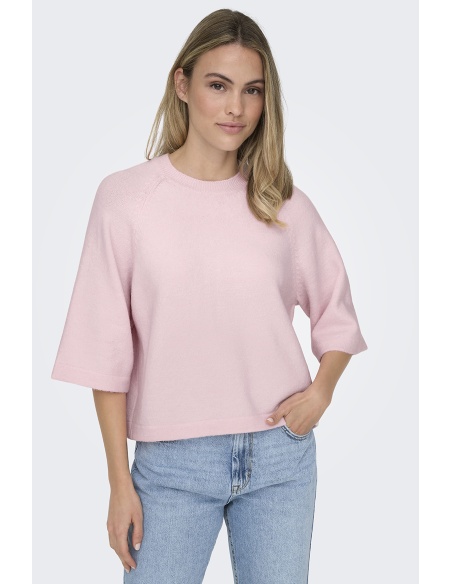 Pull Maille Rose ONLSIMONI