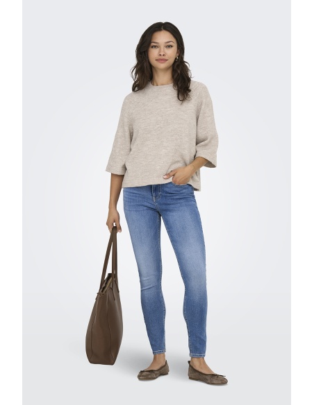 Pull Maille Beige ONLSIMONI