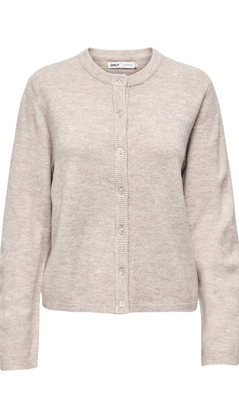 Gilet Maille Beige ONLSIMONI