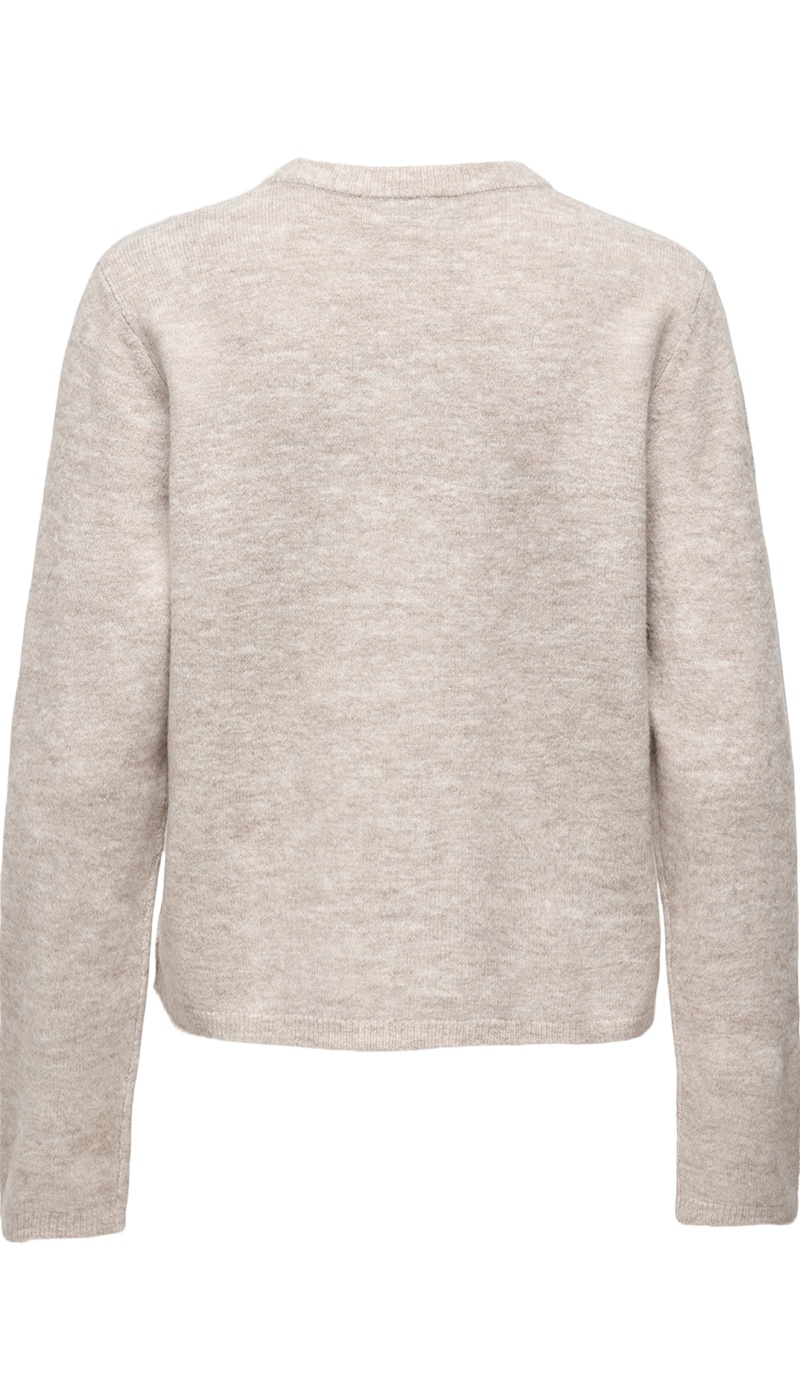 Gilet Maille Beige ONLSIMONI