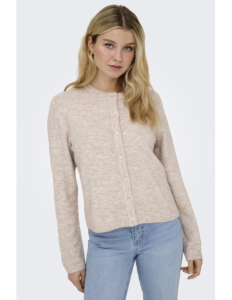 Gilet Maille Beige ONLSIMONI