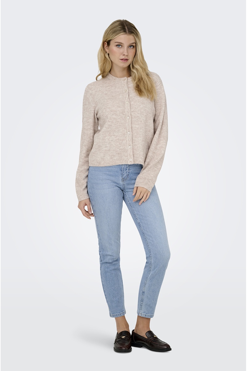 Gilet Maille Beige ONLSIMONI