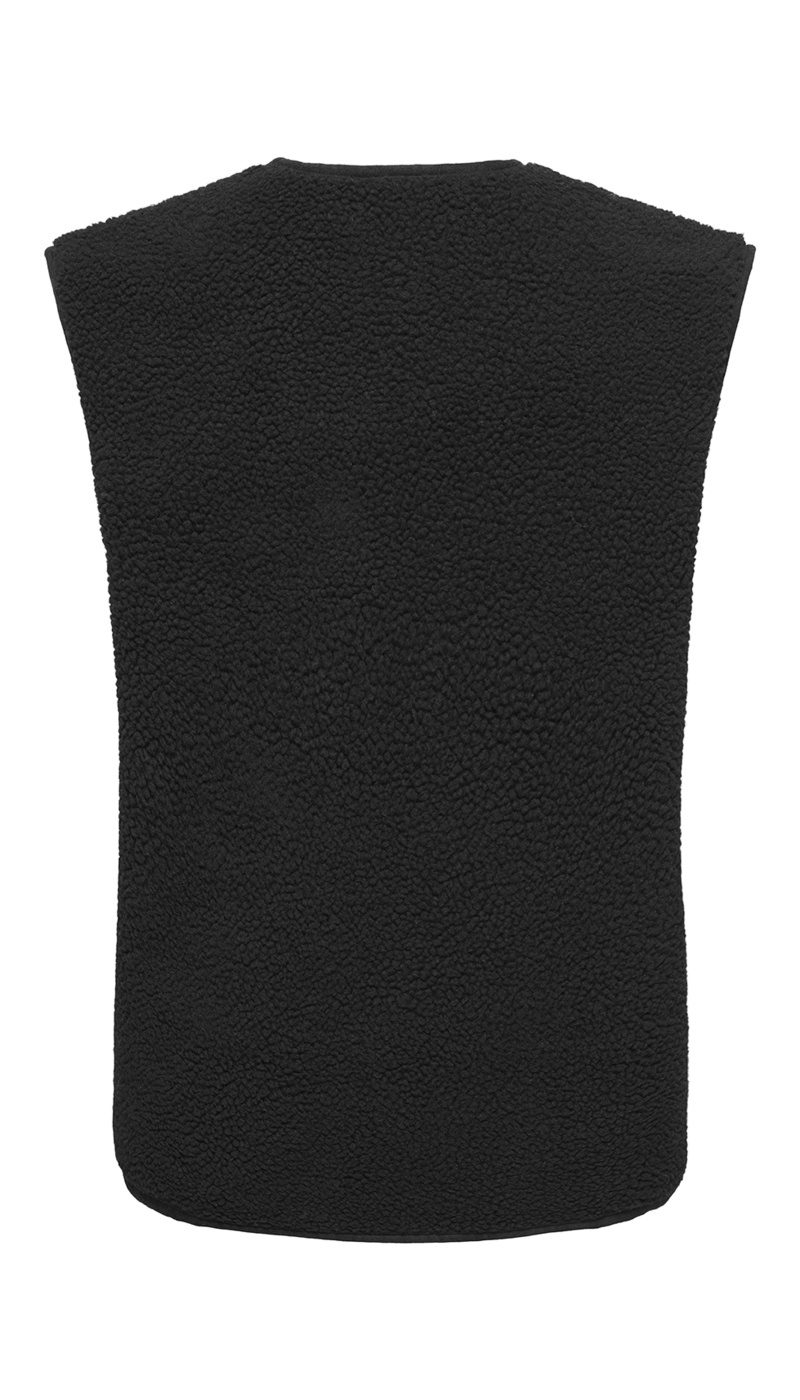Gilet Bouclettes Noir ONLWENDY