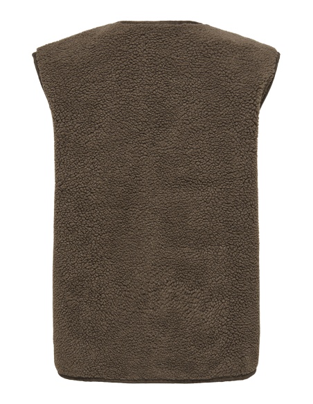 Gilet Bouclettes Chocolat ONLWENDY