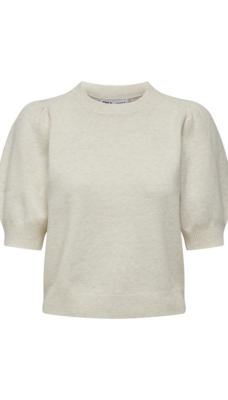 Pull Maille Ecru ONLRICA