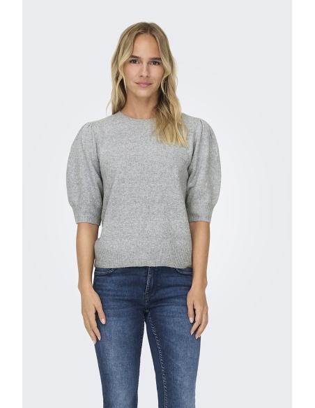 Pull Maille Gris ONLRICA