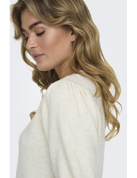 Pull Maille Ecru ONLRICA