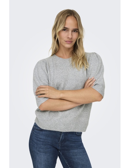 Pull Maille Gris ONLRICA
