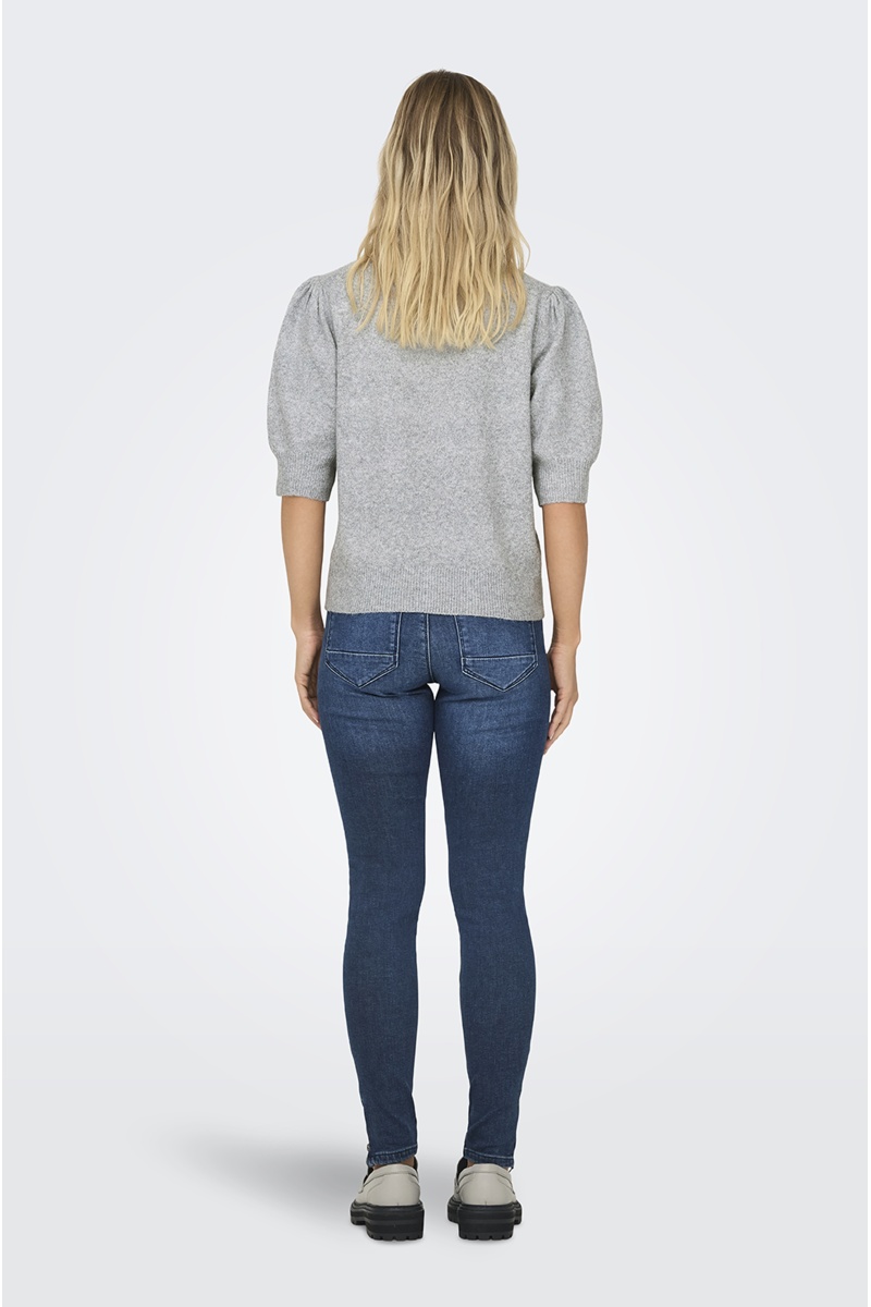 Pull Maille Gris ONLRICA 2