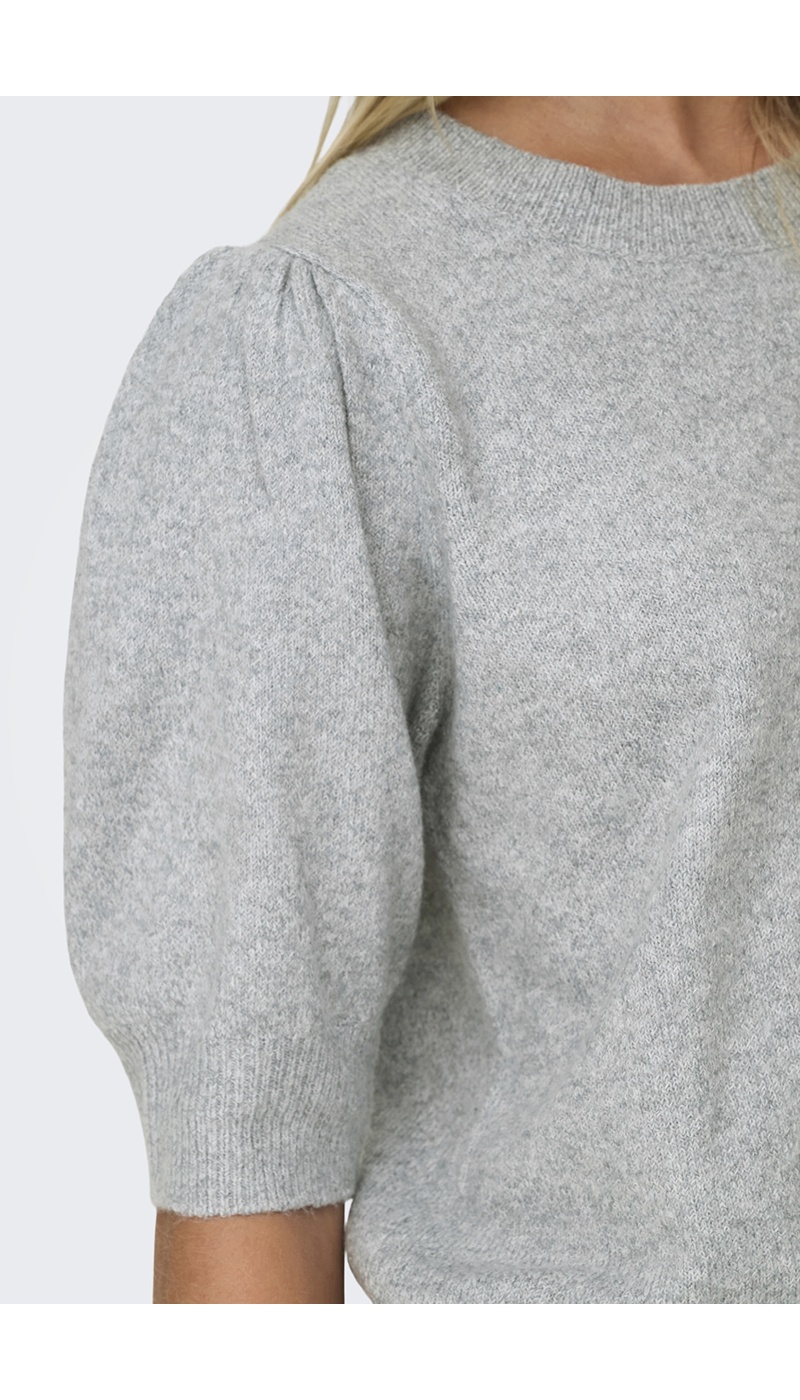 Pull Maille Gris ONLRICA