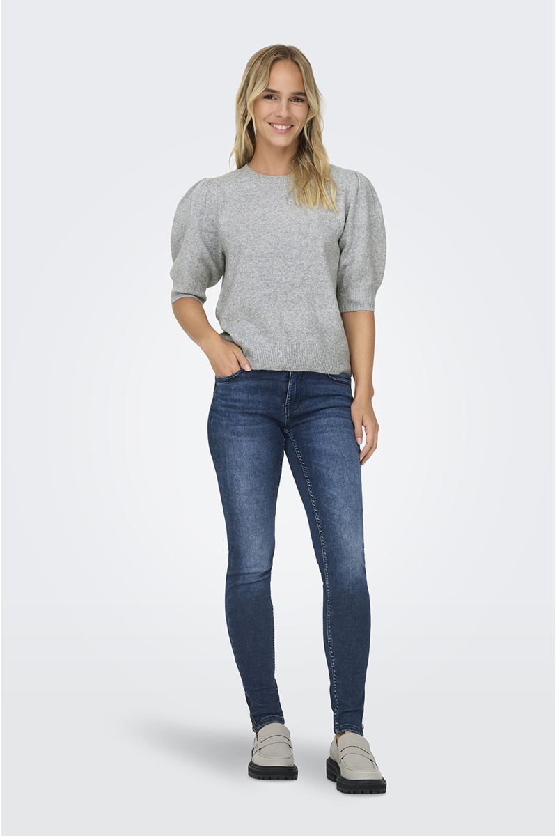 Pull Maille Gris ONLRICA