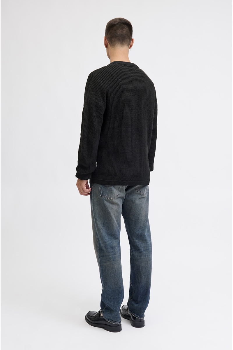 Pull Maille Noir JJKAITO 2