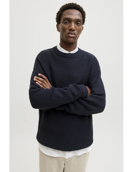 Pull Maille Marine JJKAITO