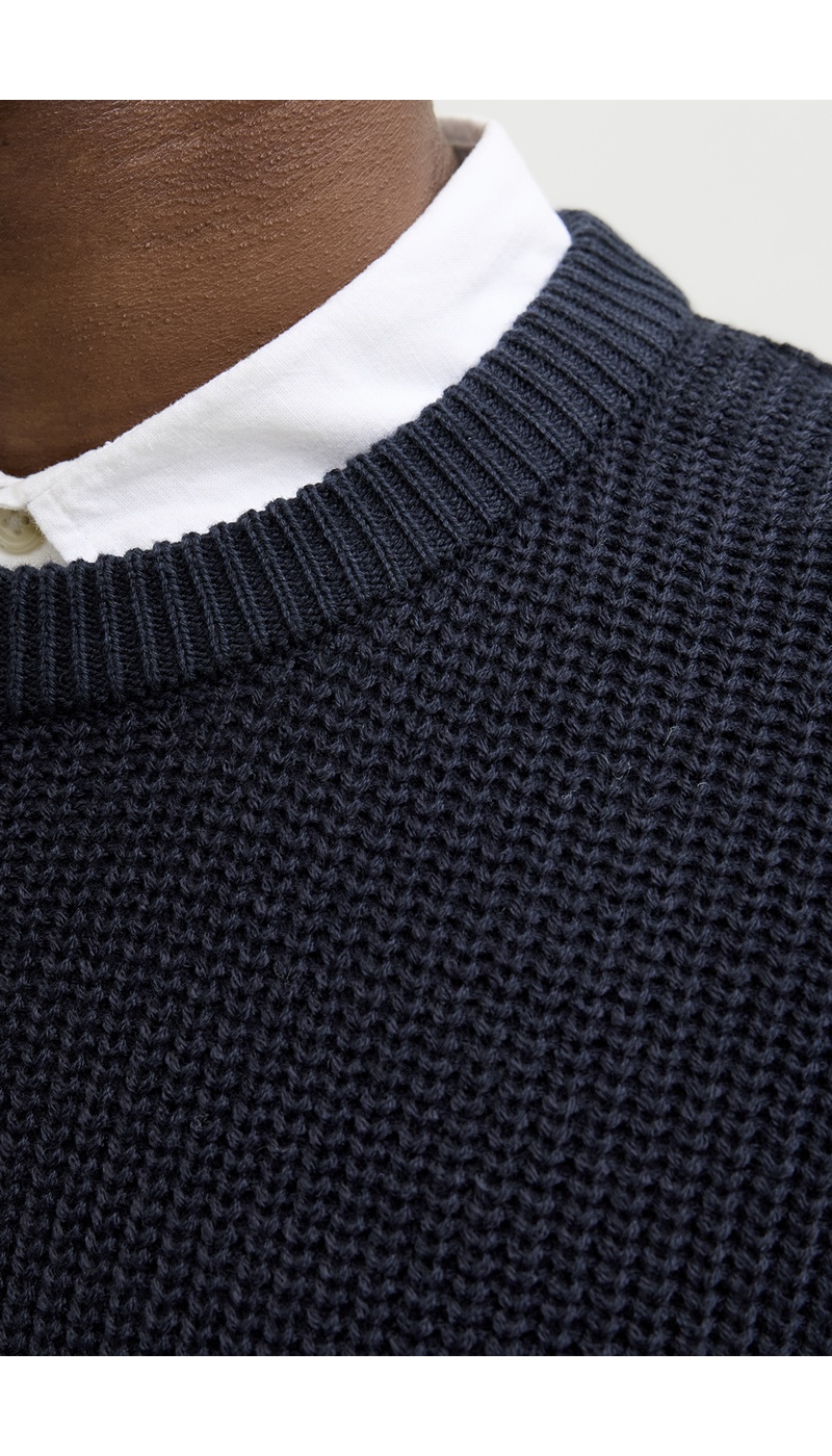 Pull Maille Marine JJKAITO