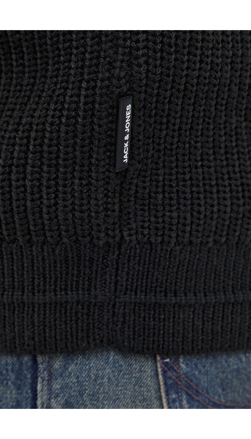 Pull Maille Noir JJKAITO