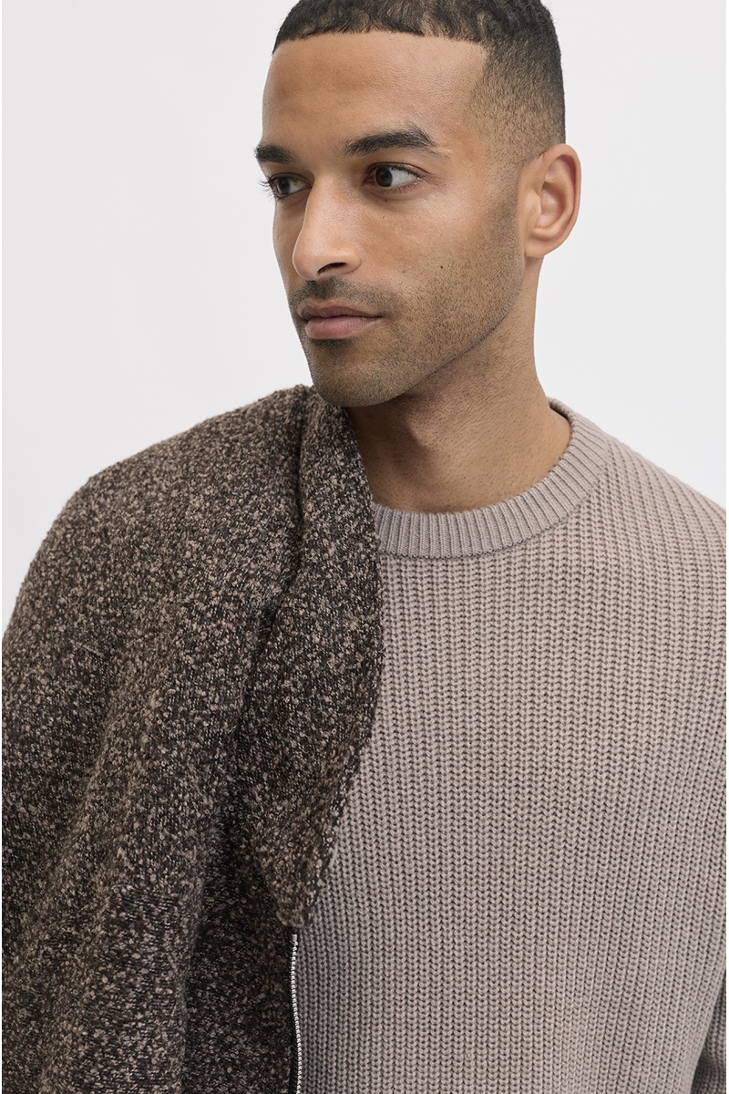 Pull Maille Beige JJKAITO 2