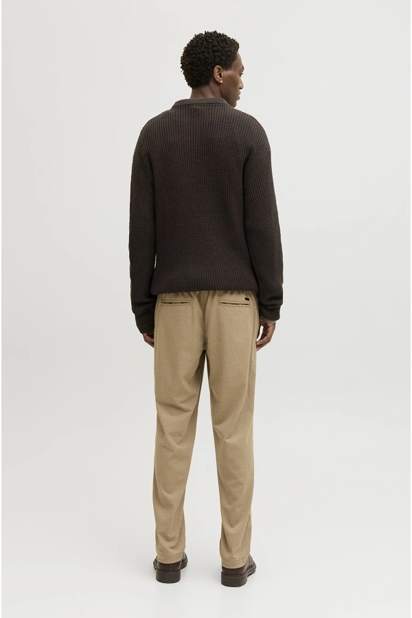 Pull Maille Chocolat JJKAITO Jack&Jones - 1 | HAUTS 2