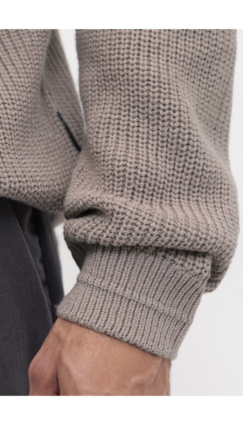 Pull Maille Beige JJKAITO