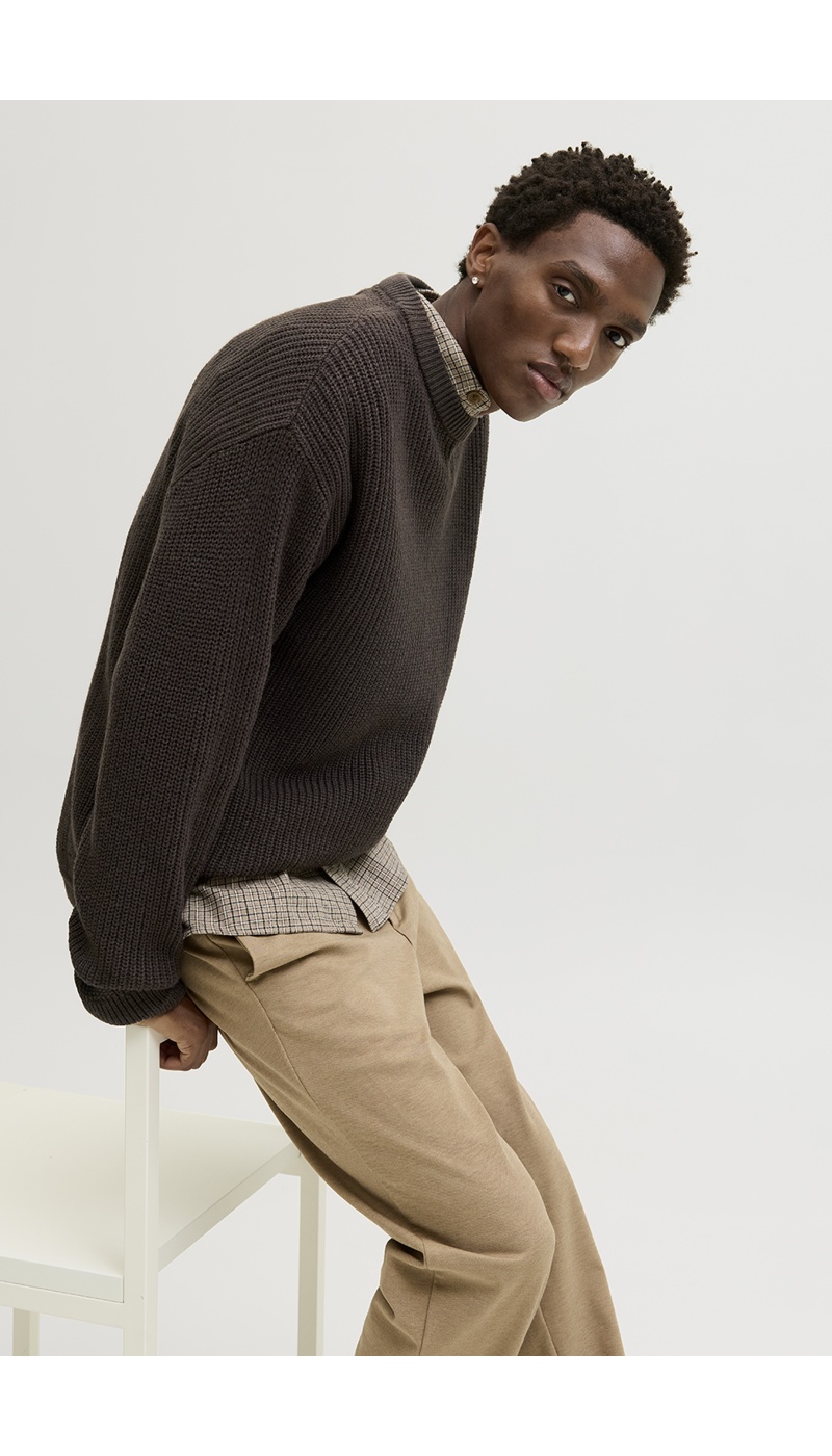 Pull Maille Chocolat JJKAITO