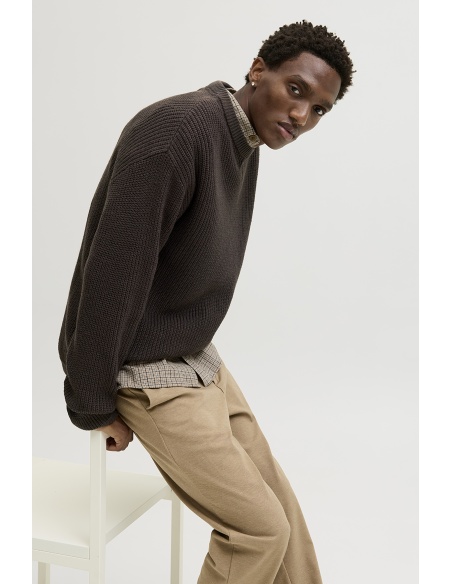 Pull Maille Chocolat JJKAITO
