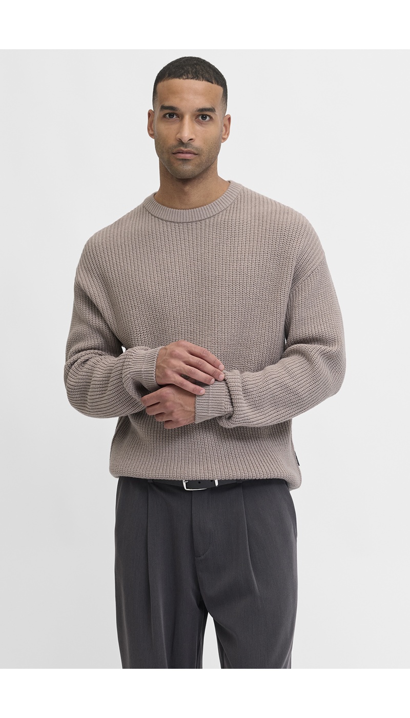 Pull Maille Beige JJKAITO