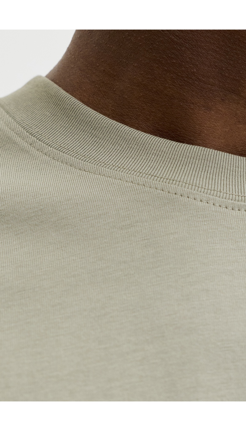 Tee Shirt Patch Beige JORPOCKY