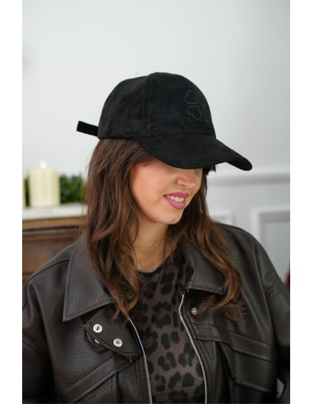 KESSLY COEUR NOIR CASQUETTE