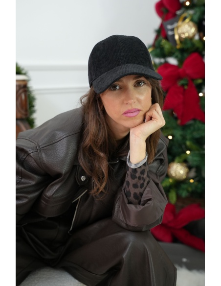 KESSLY  NOIR CASQUETTE