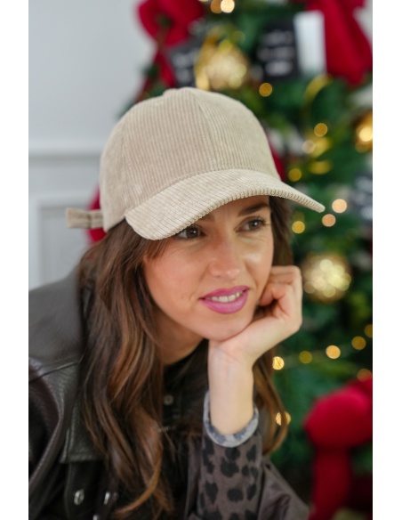 KESSLY  BEIGE CASQUETTE