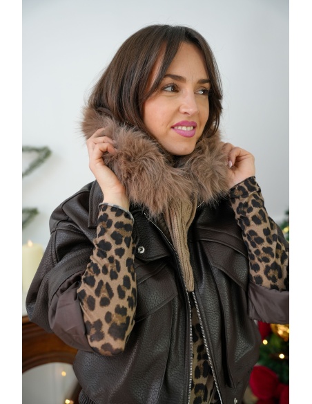 nouven modo FOURRE BEIGE BONNETS