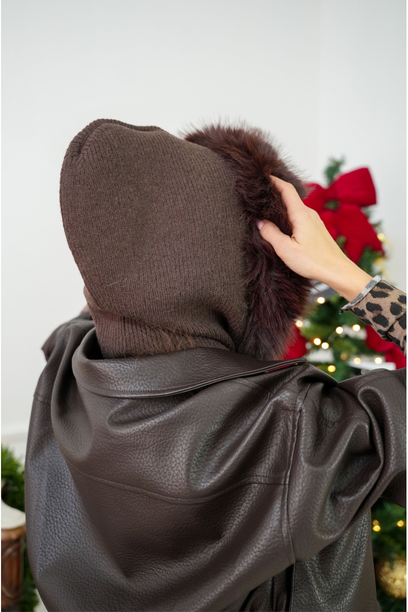 nouven modo FOURRE MARRON BONNETS 2