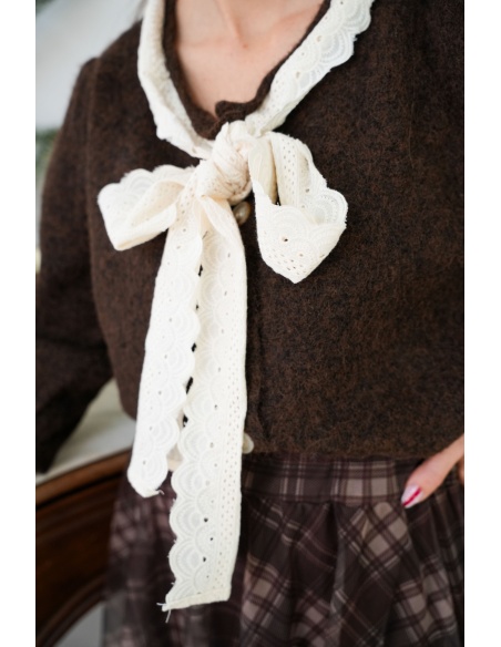 Gilet Maille Marron ROMY