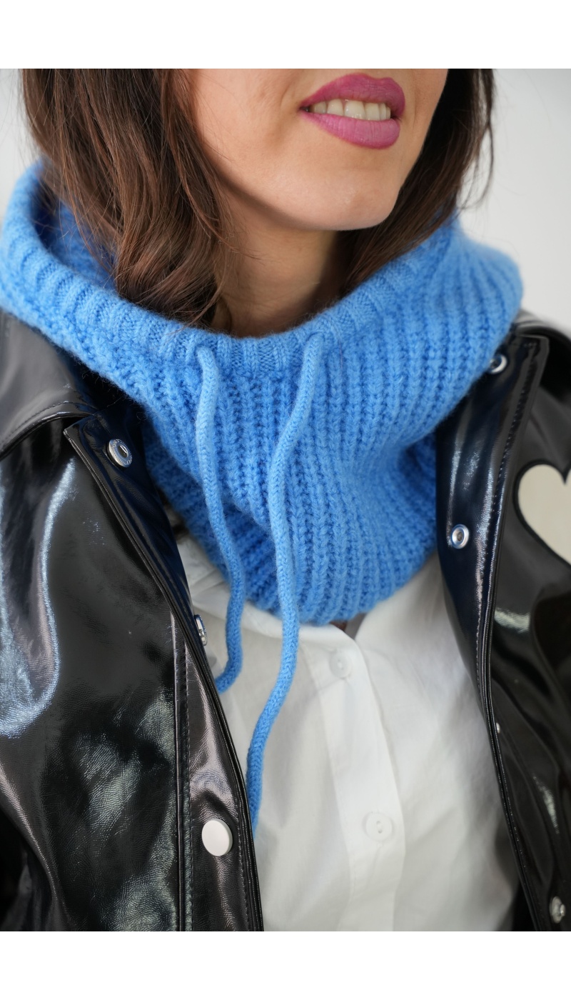 Cagoule Laine Ciel ANTARES